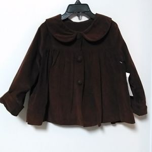 Brown short grow coat